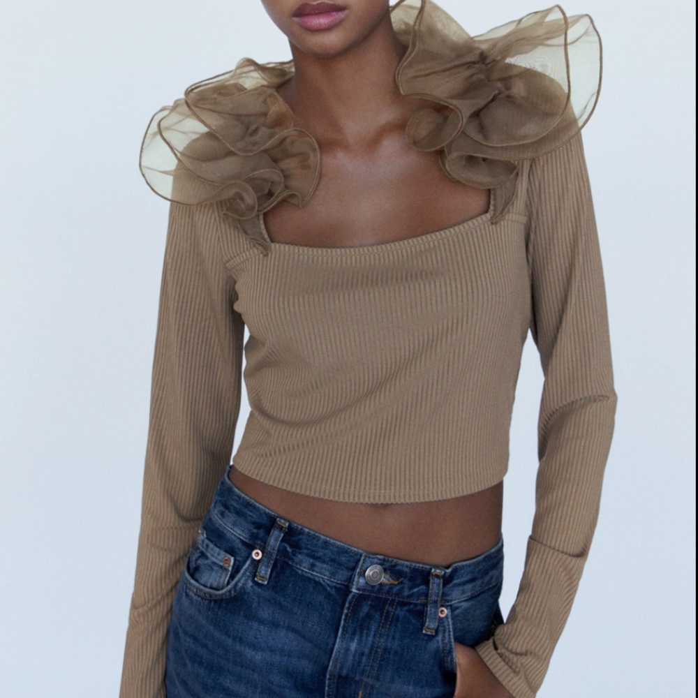 ZARA Organza Shirt